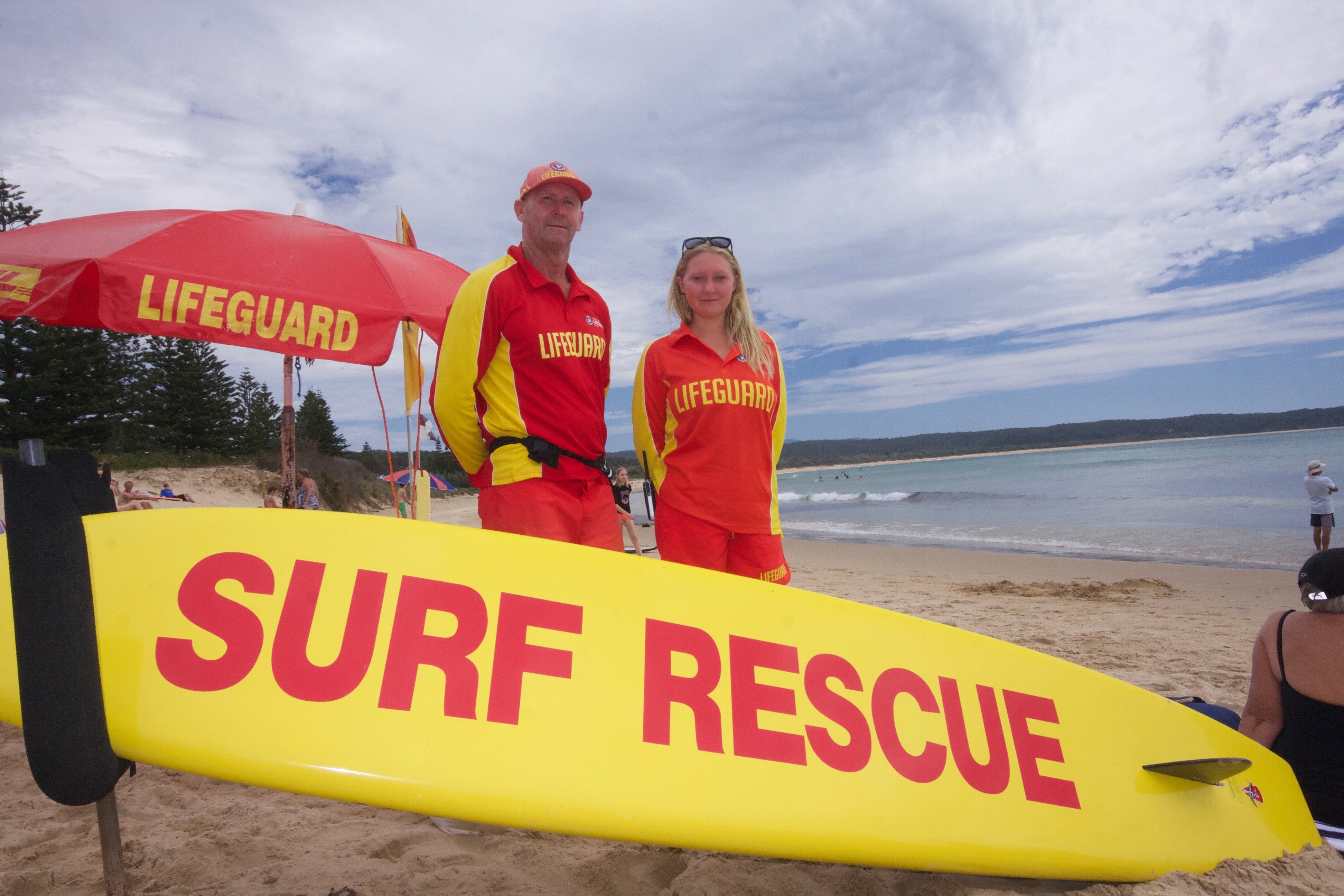 Lifeguards on Tathra Beach this February need your financial support