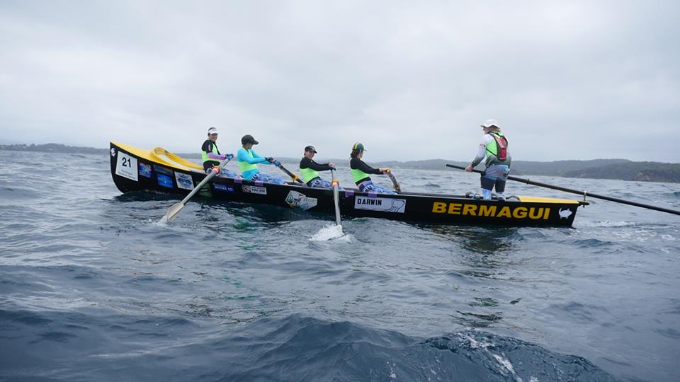 George Bass Surfboat Marathon - bluebottle tangles on day two