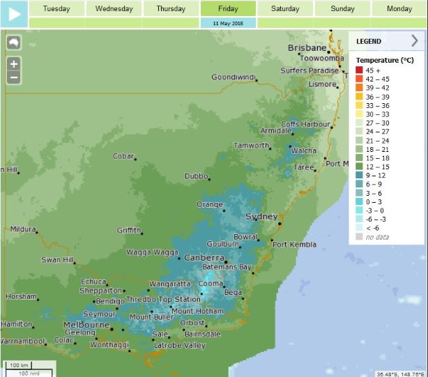 Fingers crossed for welcome rain and snow in South East NSW