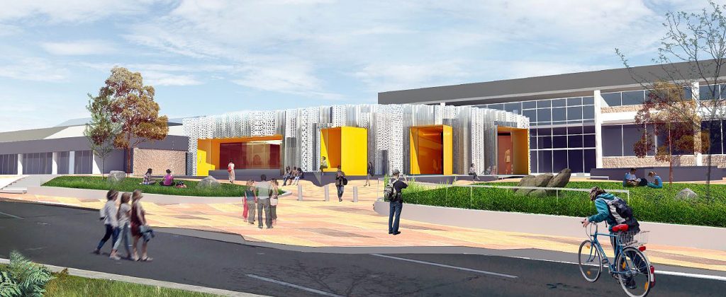 The concept plans for the new Bega Valley Regional Galley were prepared by Melbourne based Sibling Architecture. Photo: Supplied.