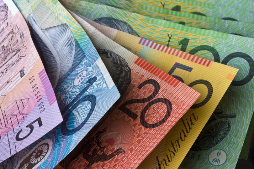 Notes of Australian money