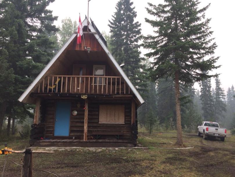 The Bartens cabin on Green Lake. Photo: Garry Cooper Facebook.