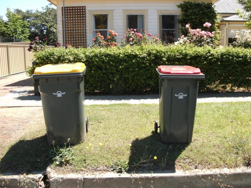 Residents living in Michelago village, as well as the villages of Nimmitabel and Bredbo, will be getting a kerbside bin collection for the first time. Photo: SMRC Facebook.