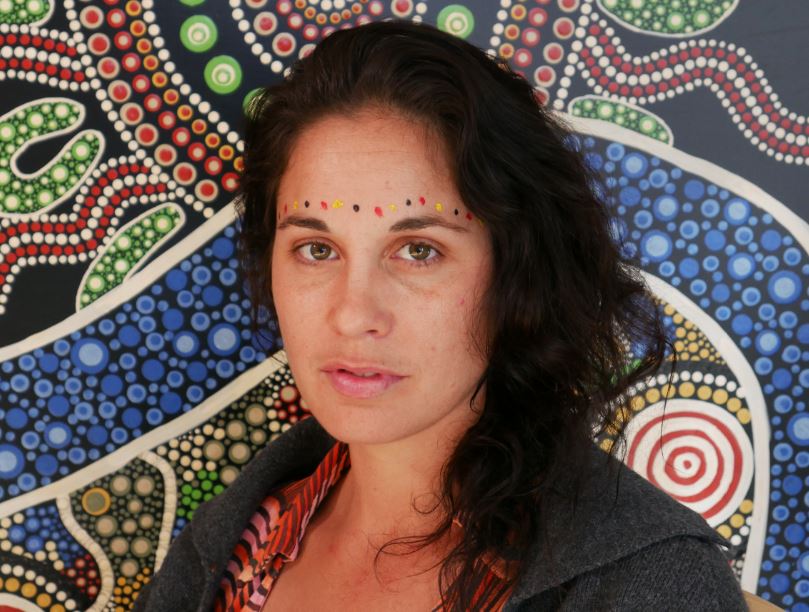 A favourite local artist from Pambula who is making a big impact wherever she performs. Chelsy Atkin's powerful songs in traditional language are mesmerising and compelling. Photo: Supplied.