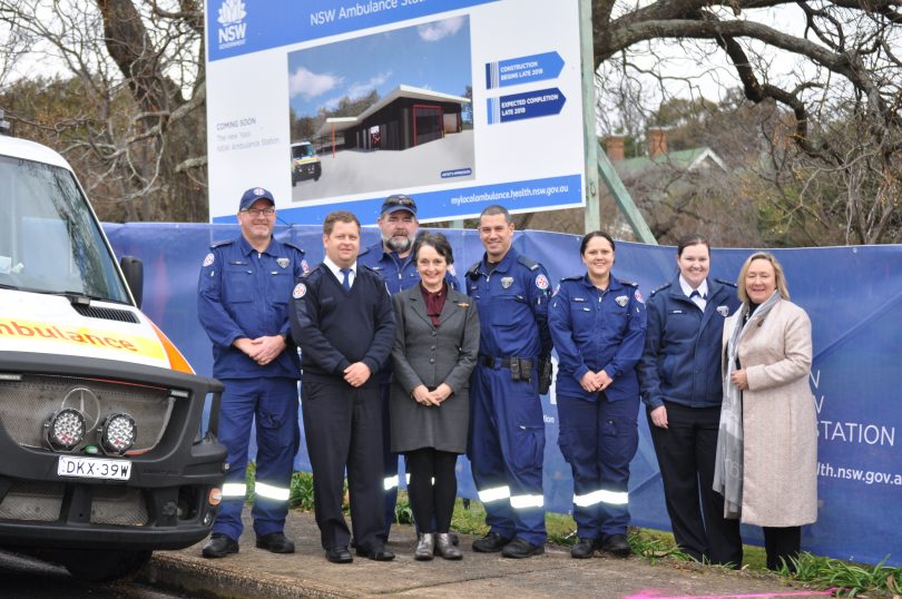 Yass-Ambulance-David-Hines-Hines-Constructions-Ben-Hutchinson-NSW-Ambulance-Minister-Goward-and-Anthony-Dimech-Health-Infrastructure