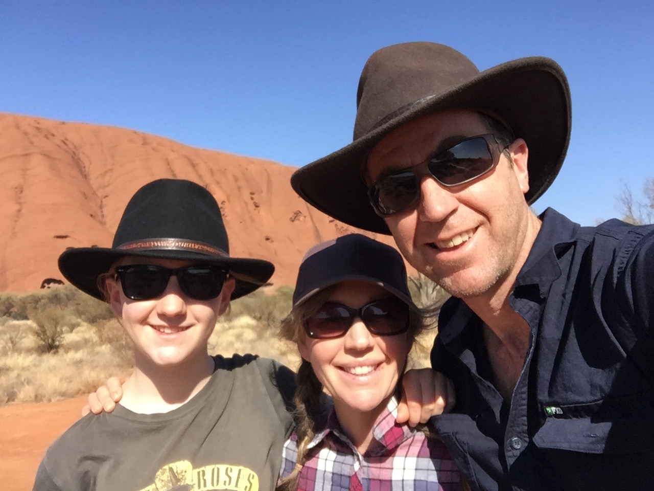Bega family still smiling after Air Force rescue from outback