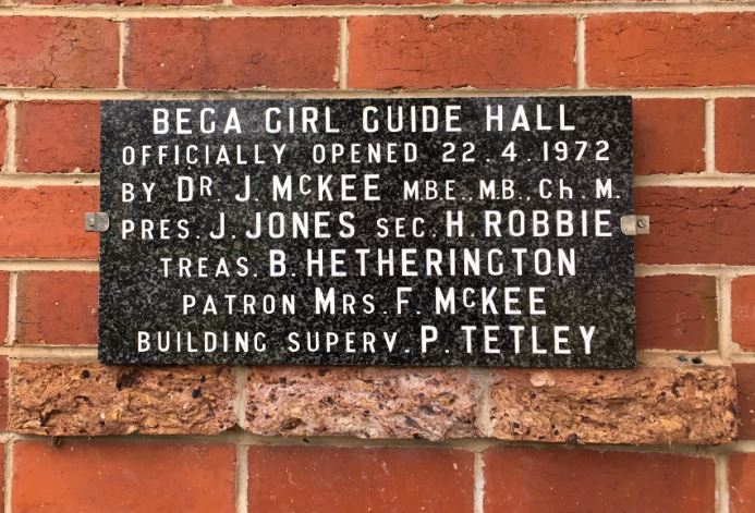 Bega Girl Guides Hall is still active every Tuesday night during school terms. Photo: Ian Campbell.
