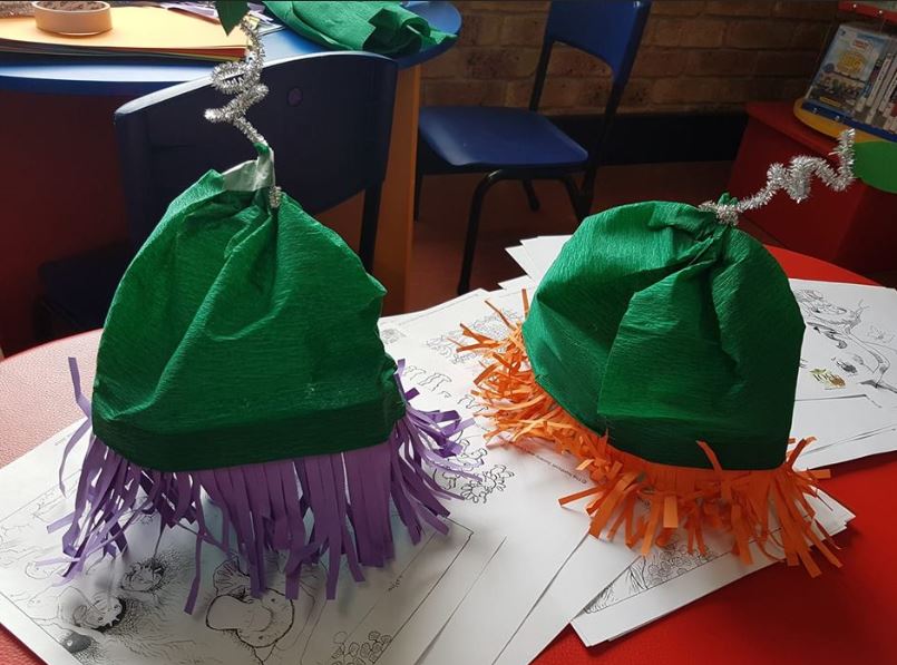Make a gumnut hat this week at Bombala Library. Photo: Bombala Library Facebook.