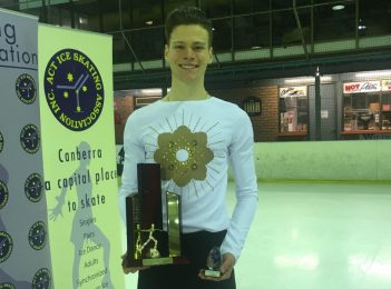 Cooma figure skater Callum Bradshaw battles stigma off the ice with grace and poise