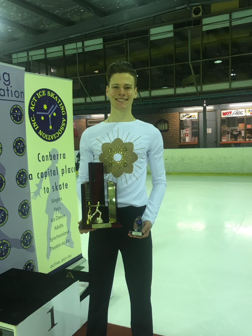 Cooma figure skater Callum Bradshaw battles stigma off the ice with grace and poise