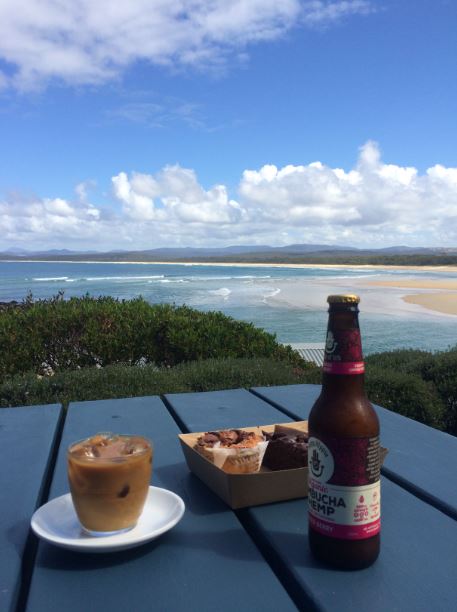 Every day the colours of the bar, the tides and the mood of the sea are different. Bar Beach Kiosk, Merimbula. Photo: Lisa Herbert.