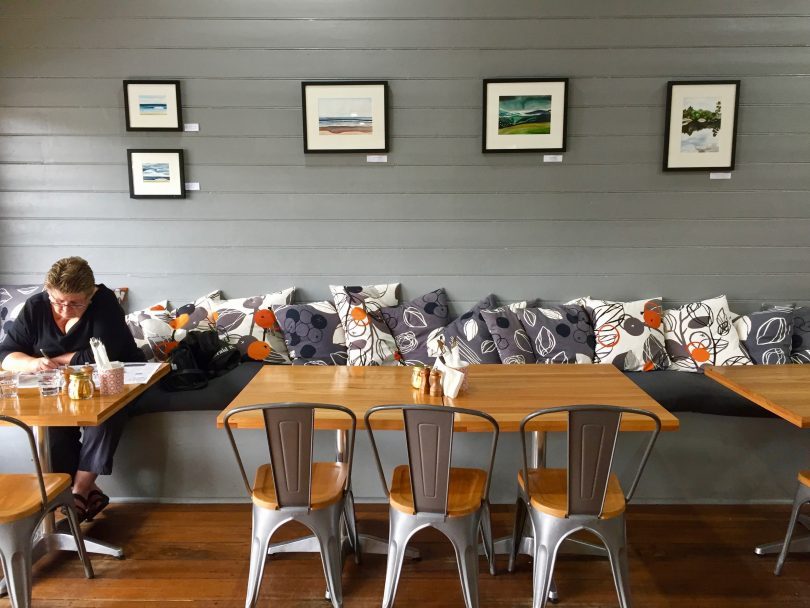 Chalk & Cheese at Cobargo is gently relaxing.