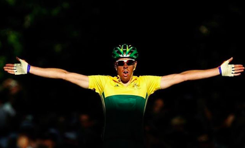 One of my favourite Canberra athletes rides off into the sunset