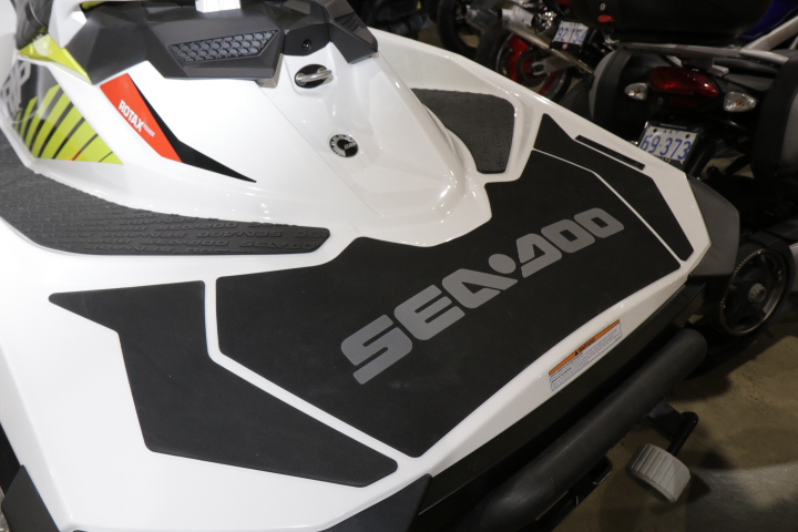 Top of the line Seadoo RXP at the Canberra Motorcycle Centre. 