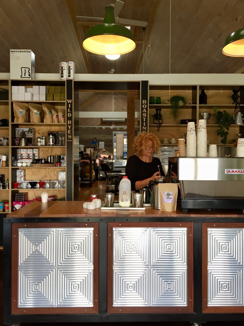 Quintessential Pambula cool - Wild Ryes Roastery, Pambula. Photo: Lisa Herbert.