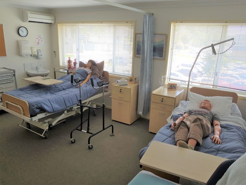The Nursing Simulation Lab at the Batemans Bay campus of South Coast Careers College. Photo: Supplied.