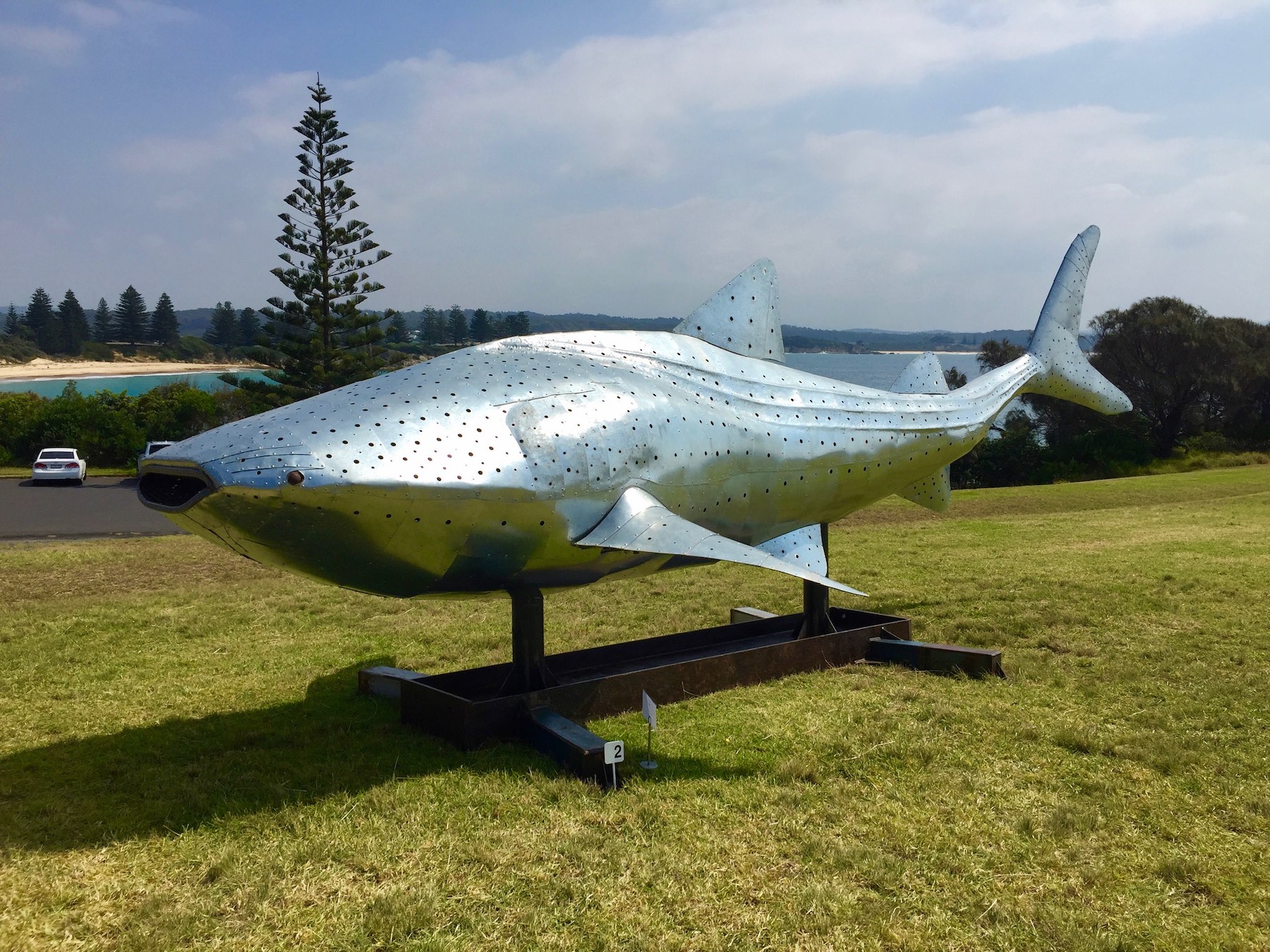 Sculpture Bermagui, on now - fusing art and environment