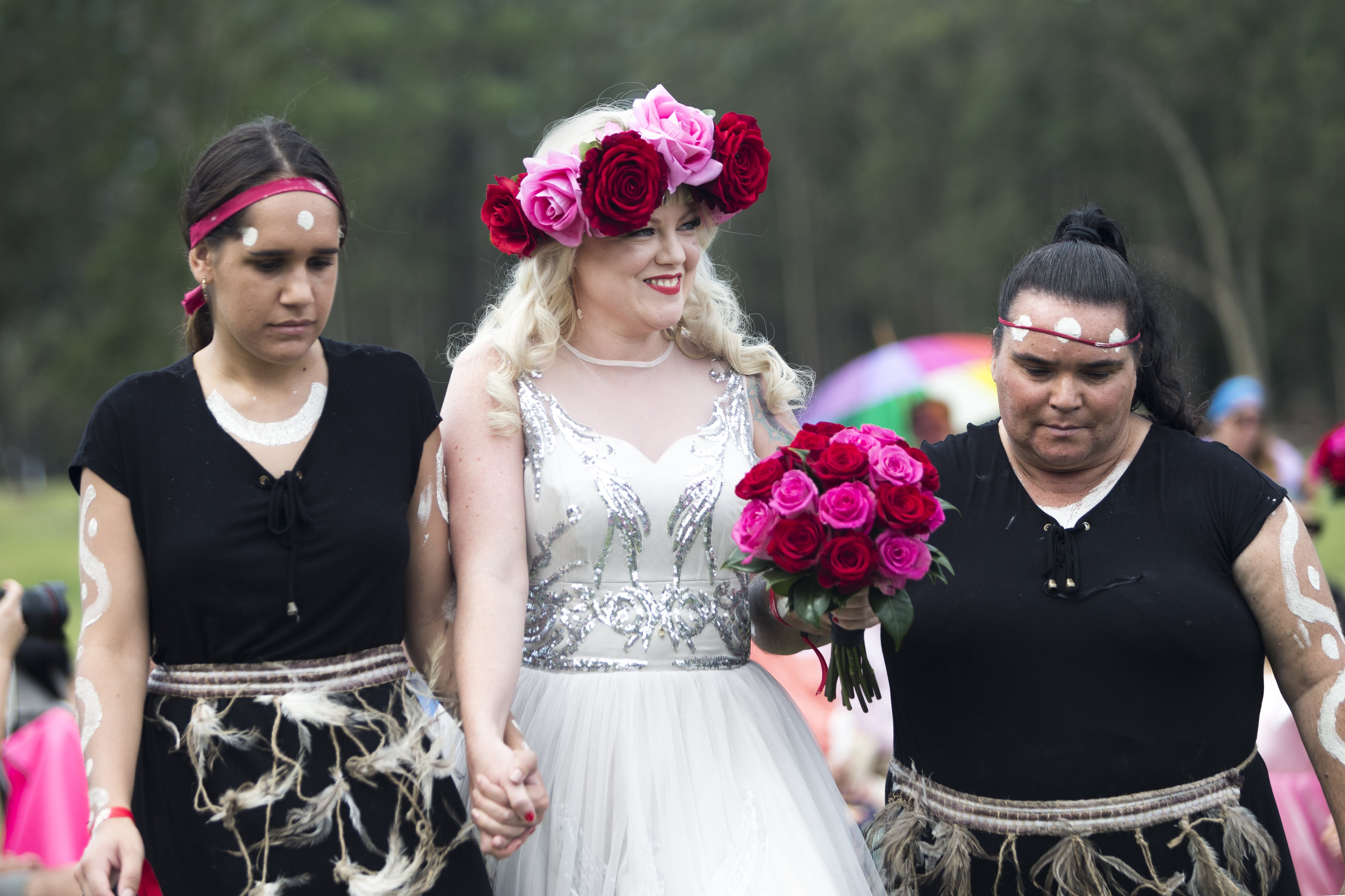 Local wedding becomes a 'festival of love' at Mogo
