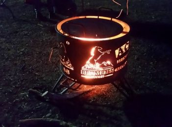 Brumbies fans tailgating the community back to rugby