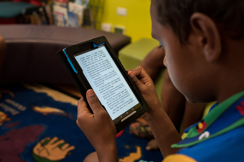 Indigenous reading program gets kids exploring the joy of reading