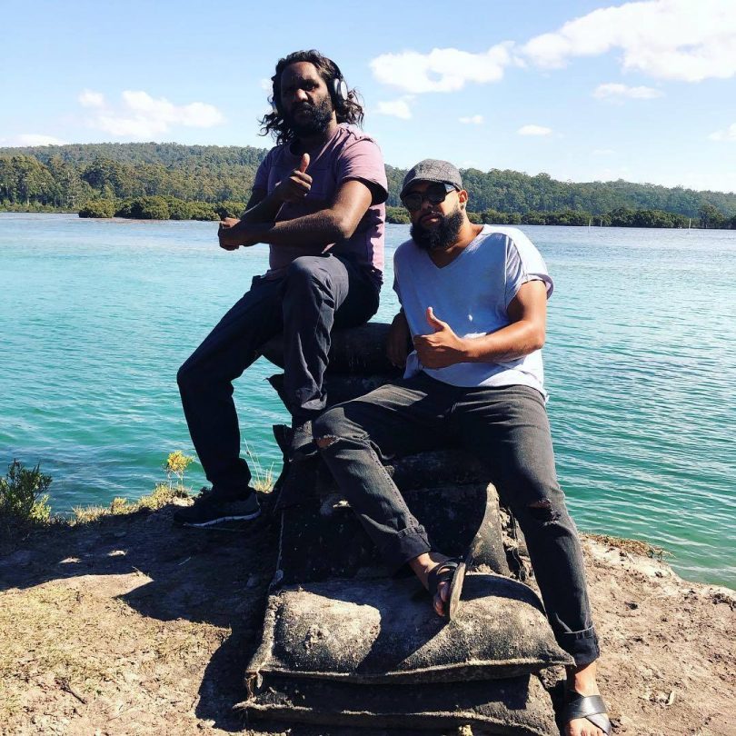 Local rapper Gabadoo and Roy Jugadai, have been working together towards the Wallaga Lake Community Concert
