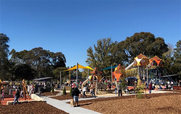 More spending for Goulburn as playground enlivens Victoria Park