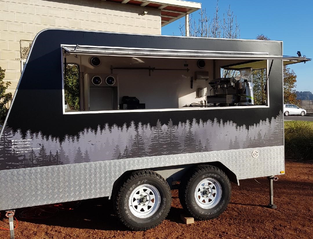 Escape the rat race and start a business with this cool coffee caravan