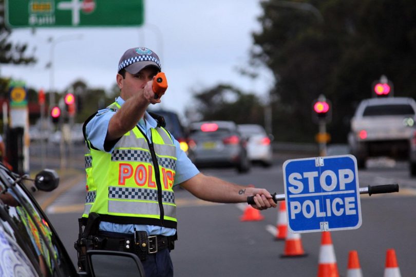 Under Mr Constance's new law, even low-range drink driving offenders will lose their licence for three months if arrested. Photo: NSW Traffic and Highway Patrol. 
