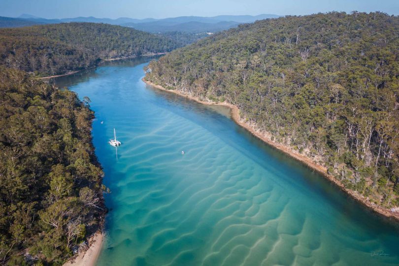 "Photographers have the ability to tell a powerful story through a single image" Pambula River Mouth - Photo: Dave Rogers.