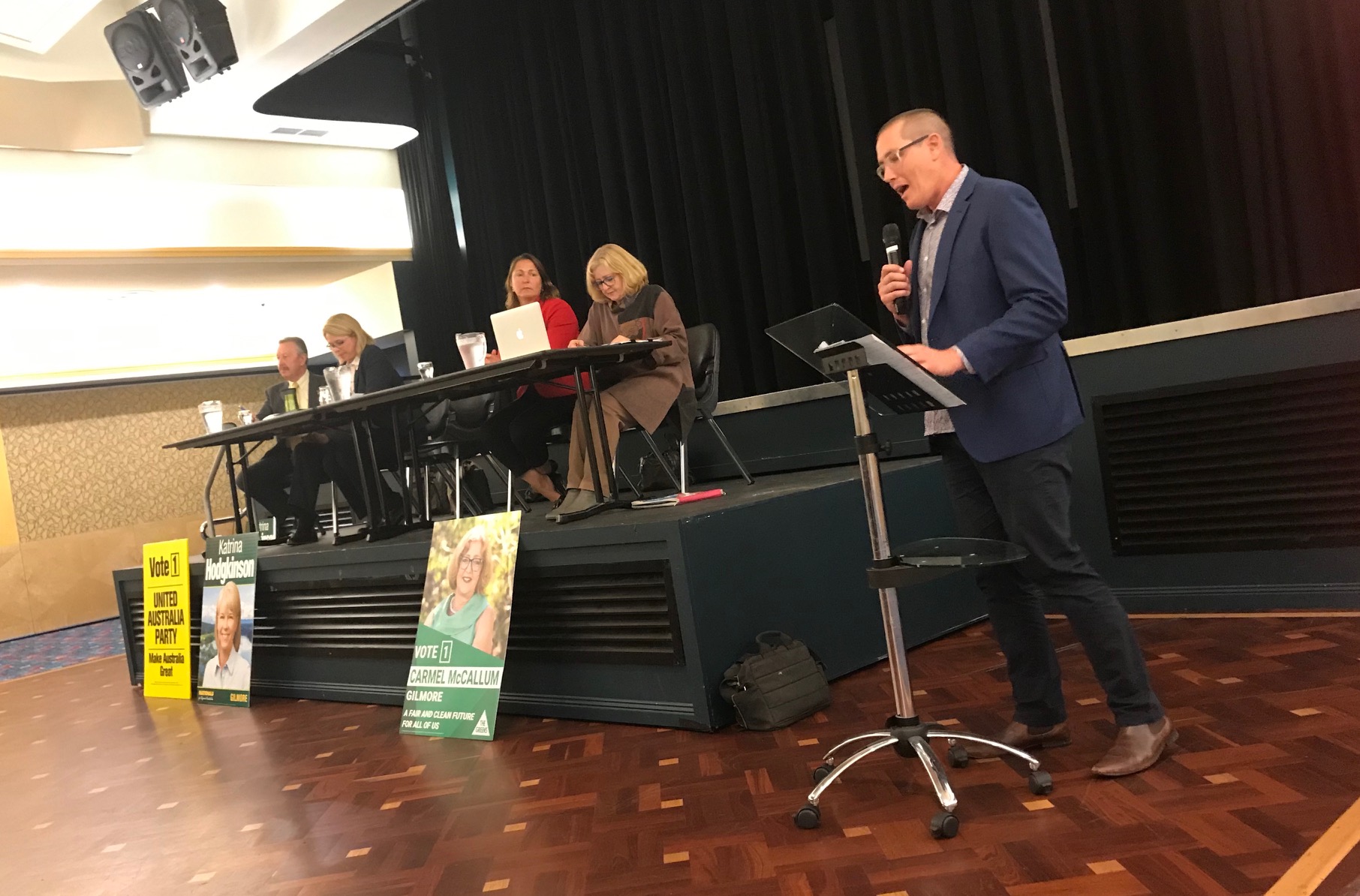 The plight of at risk islanders raised at Gilmore candidates forum
