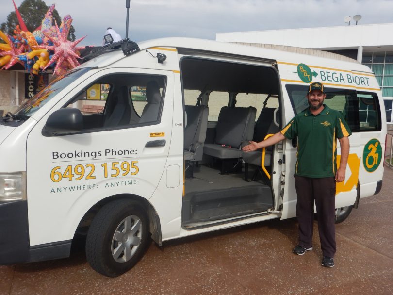A new and much-needed taxi service has opened in Bega. Photo: supplied.