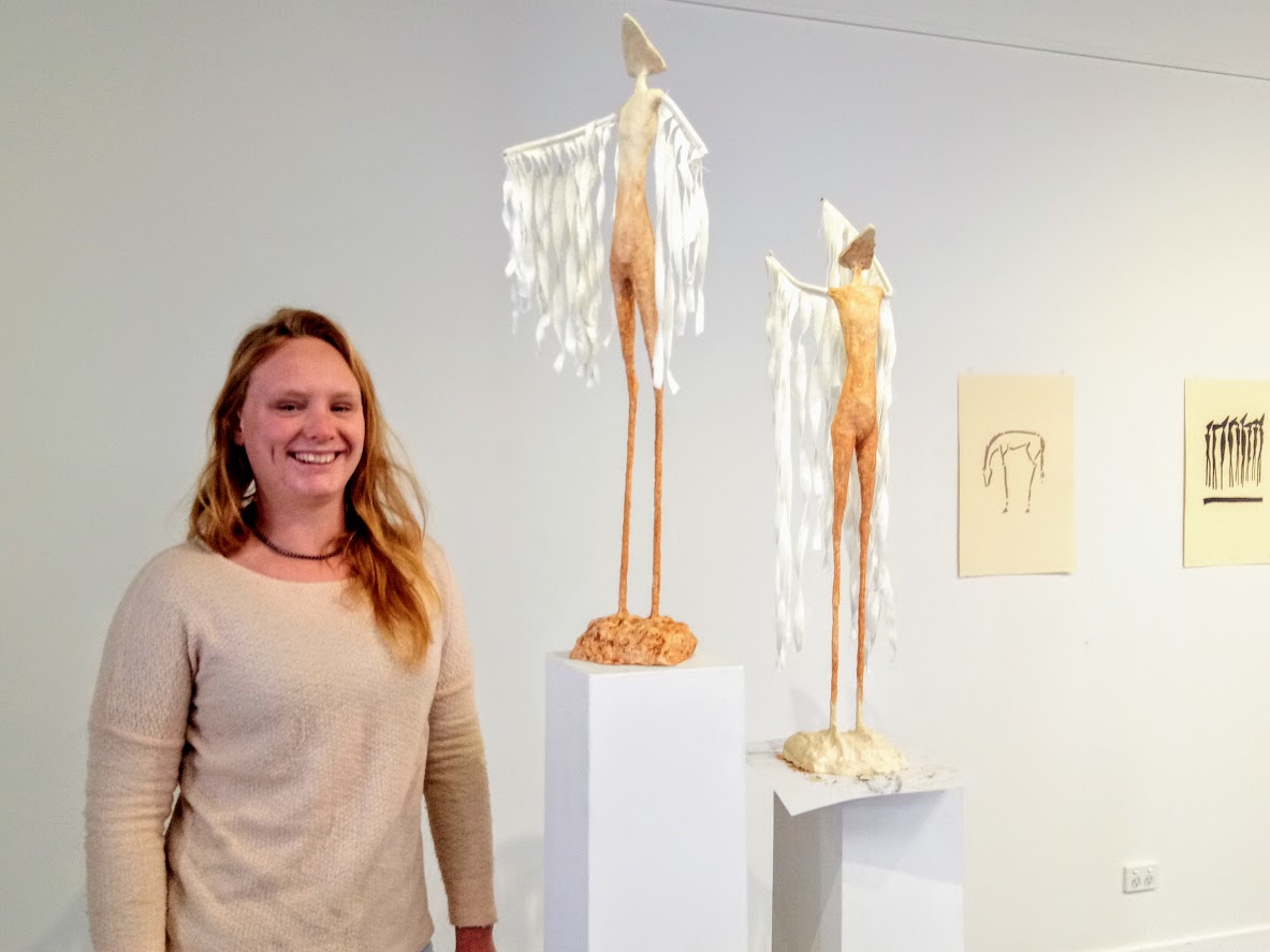 Sculptor Sian Watson fits in Canberra exhibition between jaunts to Montana and Jindabyne