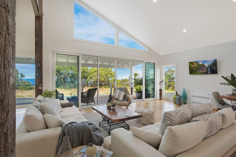Open spaces and sweeping views, comfort and ozone! Photo: supplied