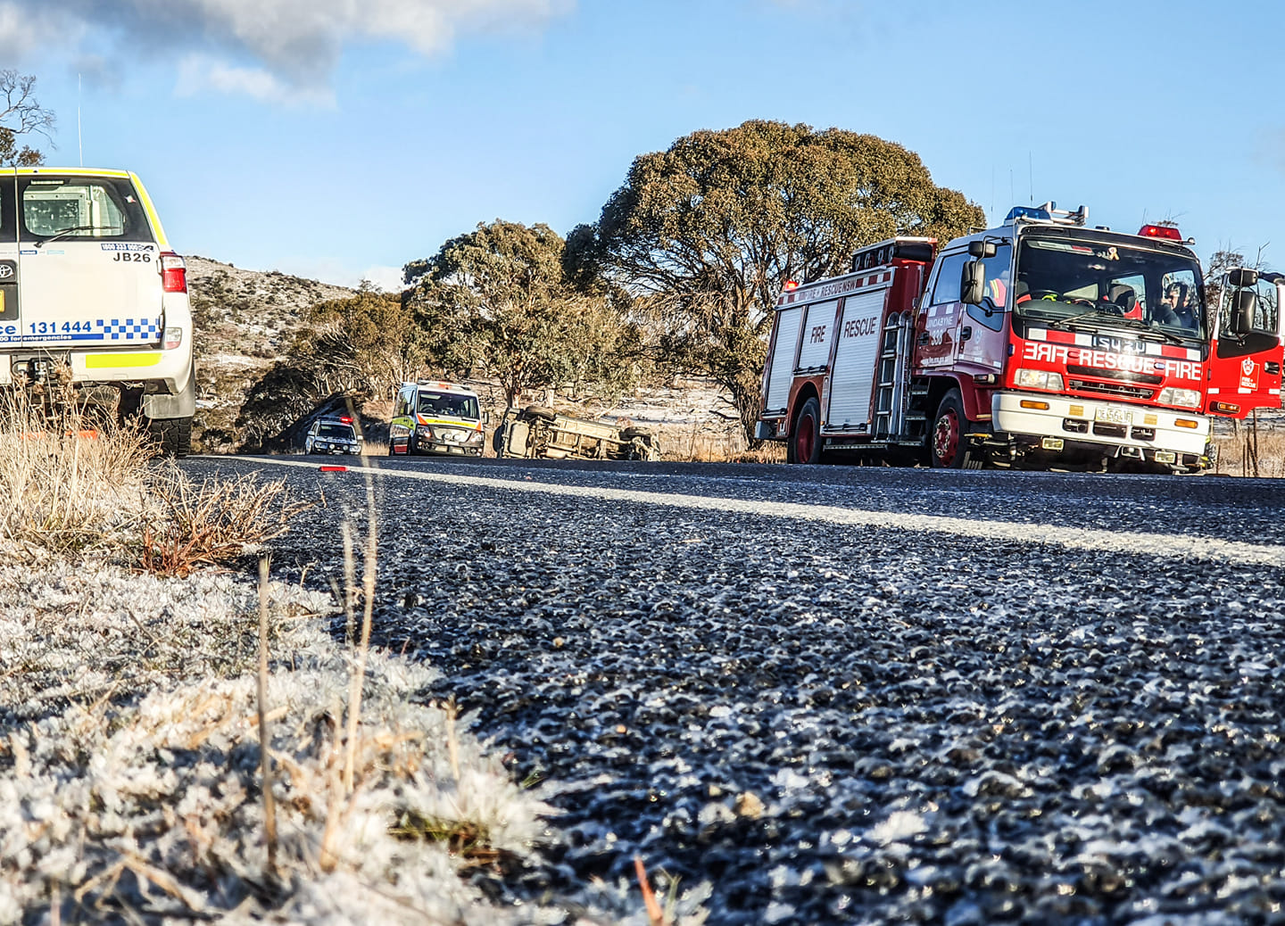 Coastal fire and mountain ice - what a weekend in South East NSW!