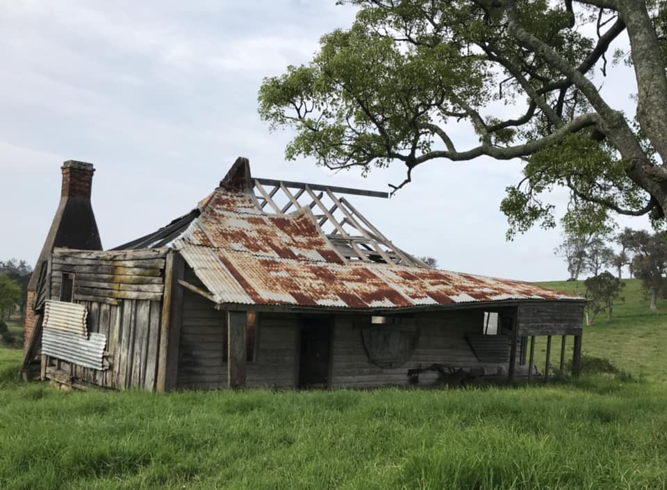 Winter winds take toll on one of the Bega Valley's early settler homes