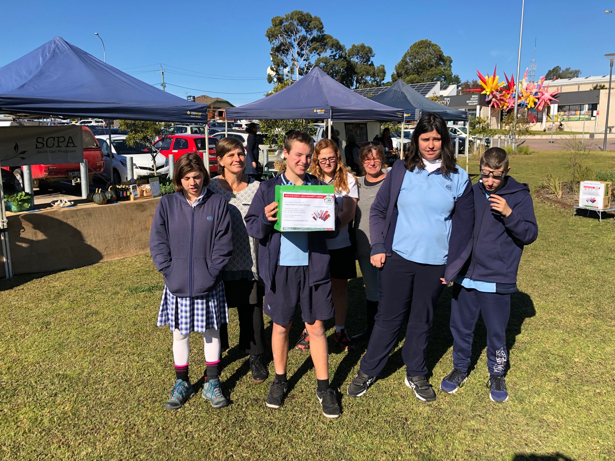 Bega High students making a dent on toothbrush recycling