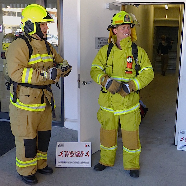 Firefighters tower new heights for MND