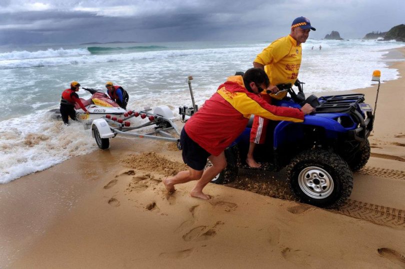 Far South Coast Surf Life Savers. Photo: Surf Life Saving Far South Coast Facebook.