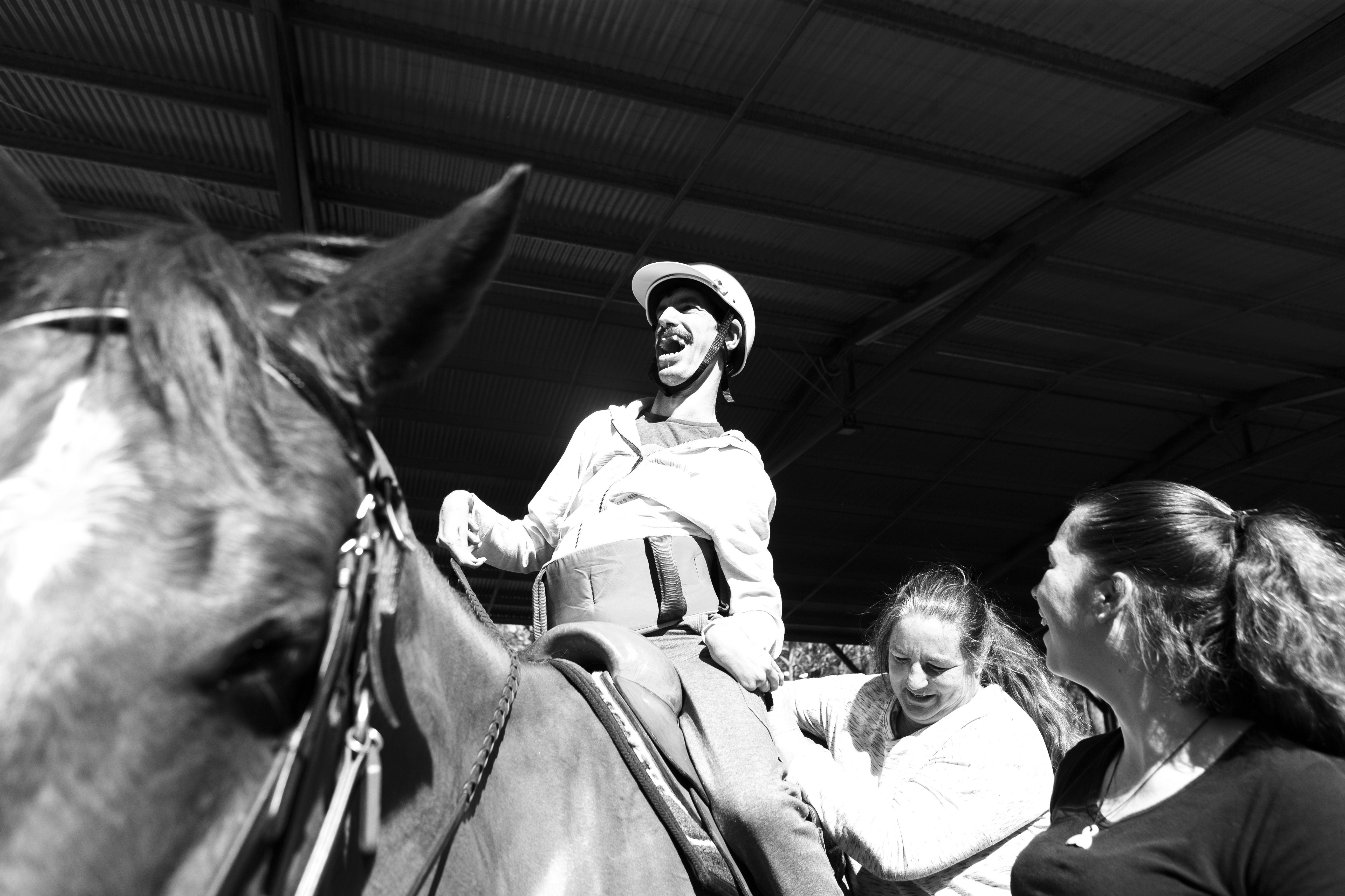 Horse's leading Eurobodalla young men to priceless happiness