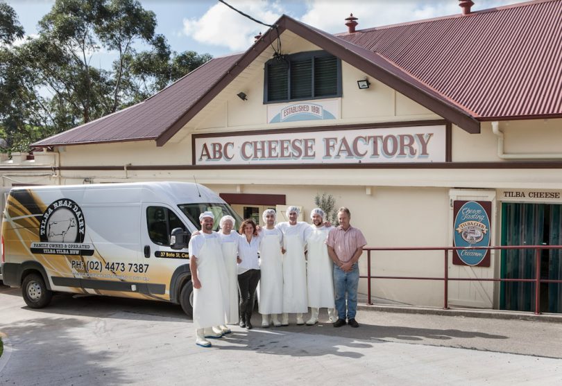 In 2012 Erica & Nick Dibden bought the empty ABC Dairy and now make TIlba Cheese in Tilba. Photo: Supplied