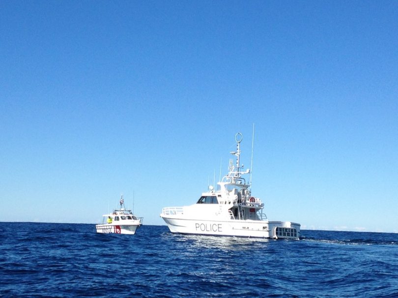 "It was a fantastic multi-agency response." Photo: Marine Rescue Merimbula Facebook.