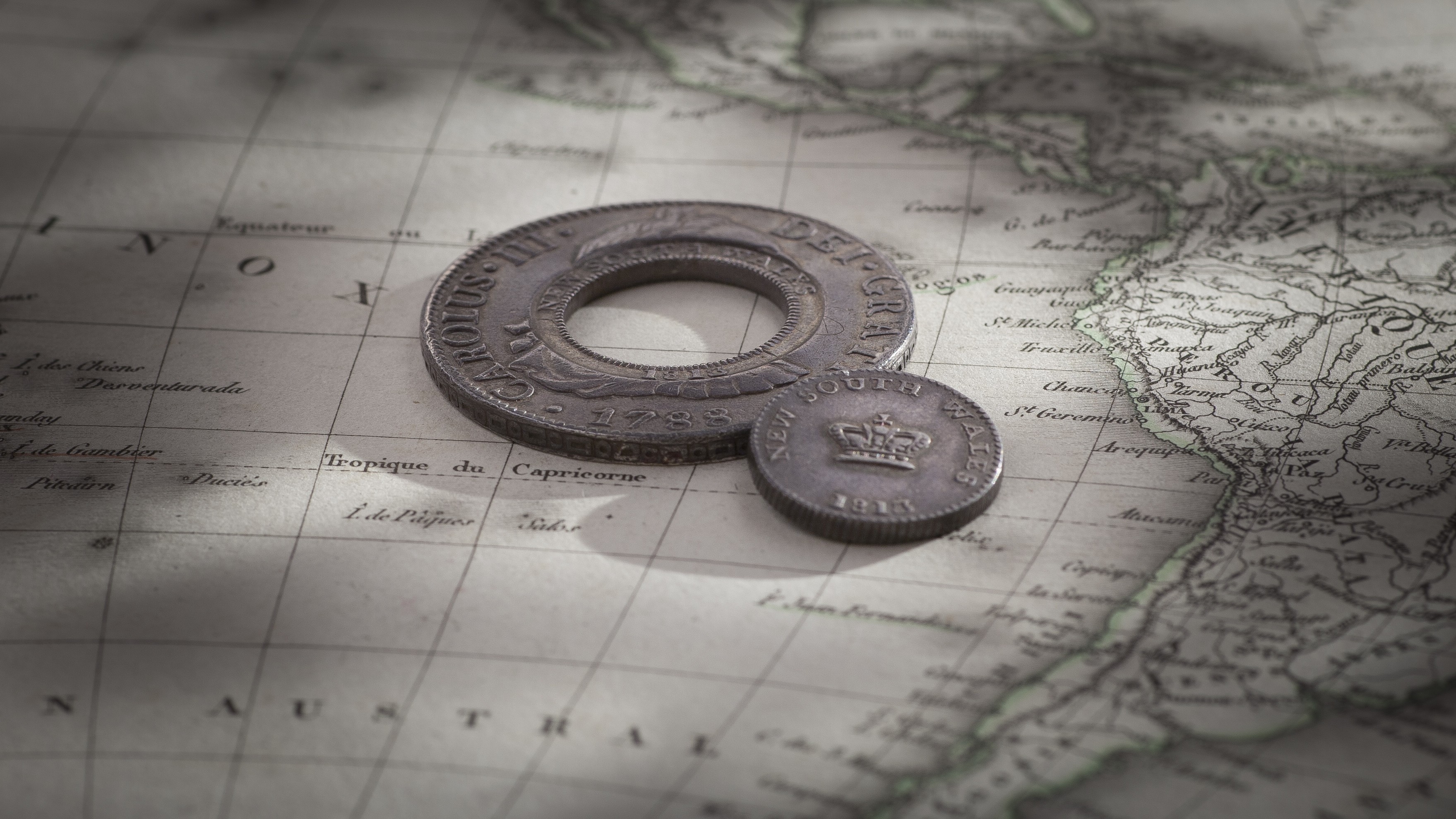 Holey moley: Australia's first minted coins go on display at the Mint