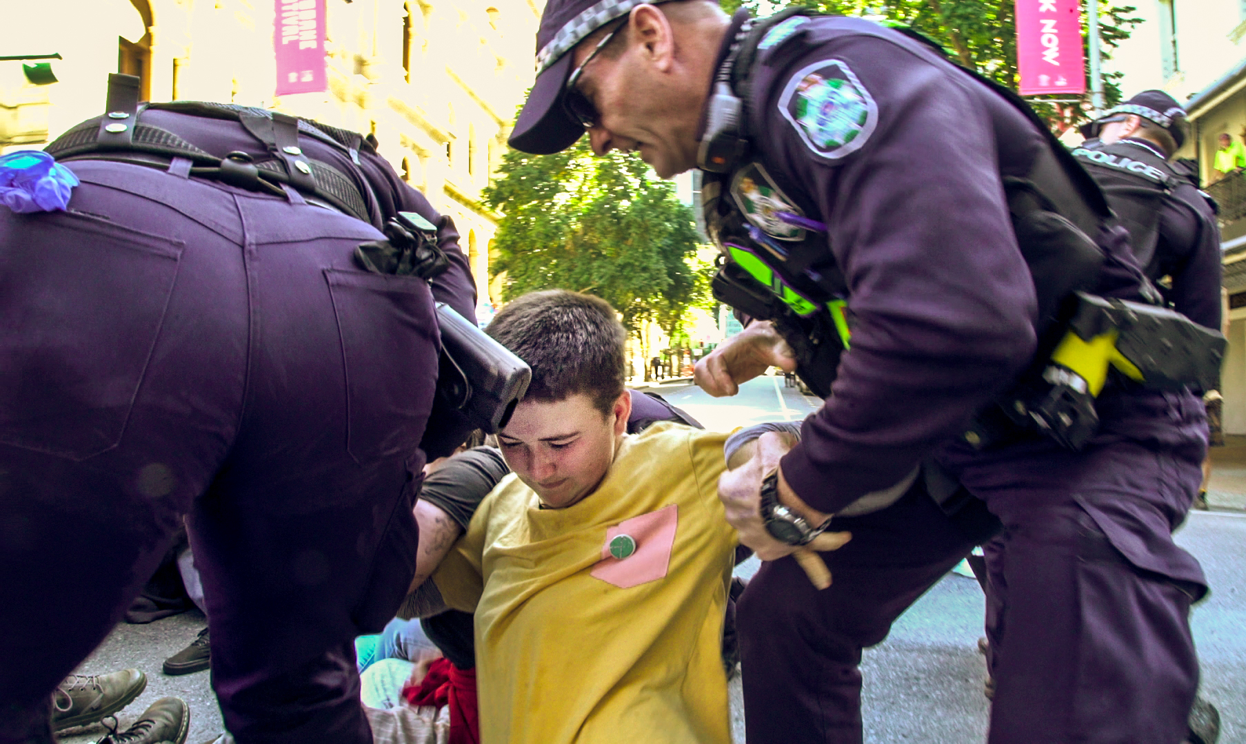 Bega local one of 72 arrested during Brisbane climate protests this week