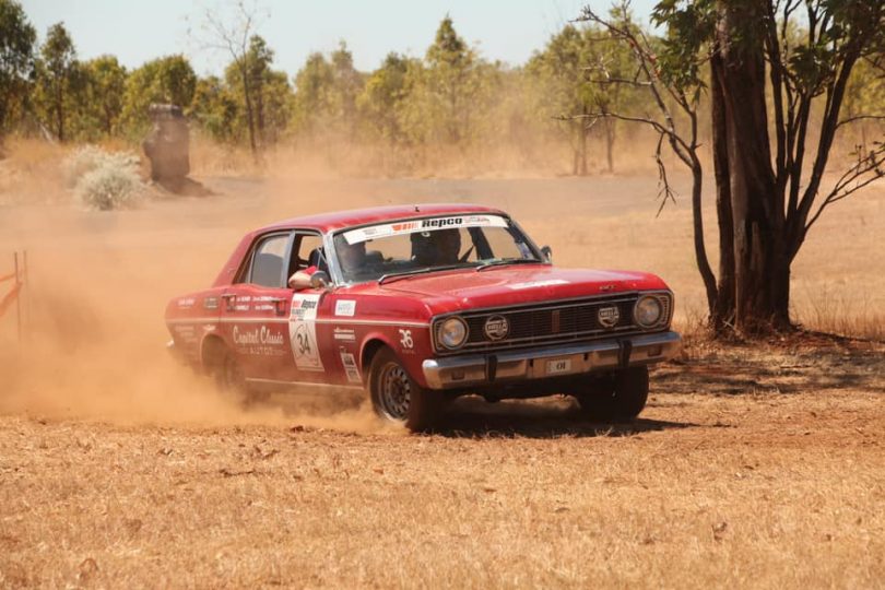 The now-legendary 1979 Repco Reliability Trial - Falcon. Photo: Supplied.