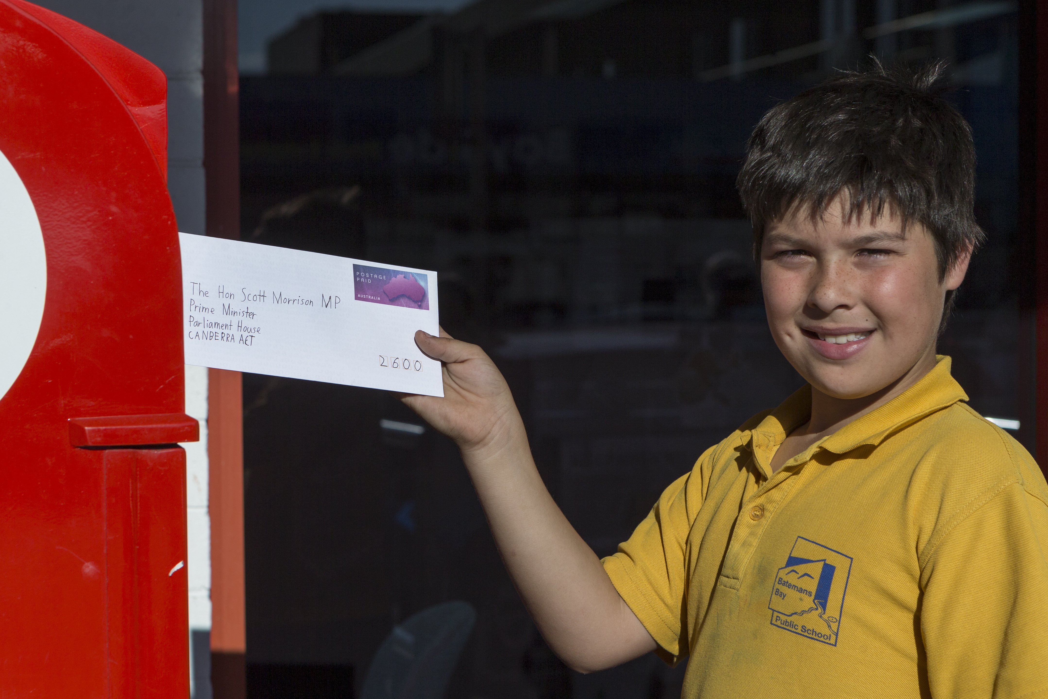 A message from a 10 year old Batemans Bay boy to Scott Morrison - 