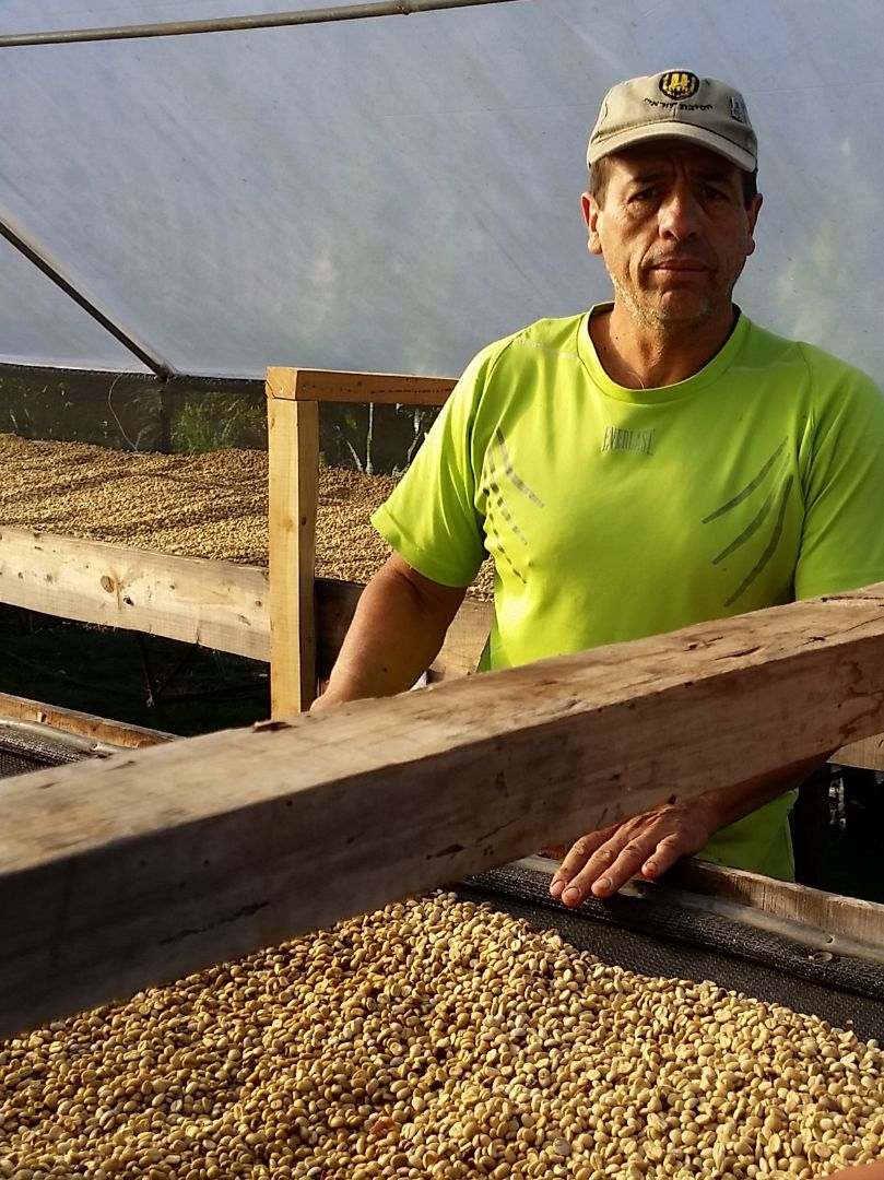 Costa Rician farmer Carlos Montero has provided coffee beans to Wild Ryes in previous years. Photo: Supplied. 