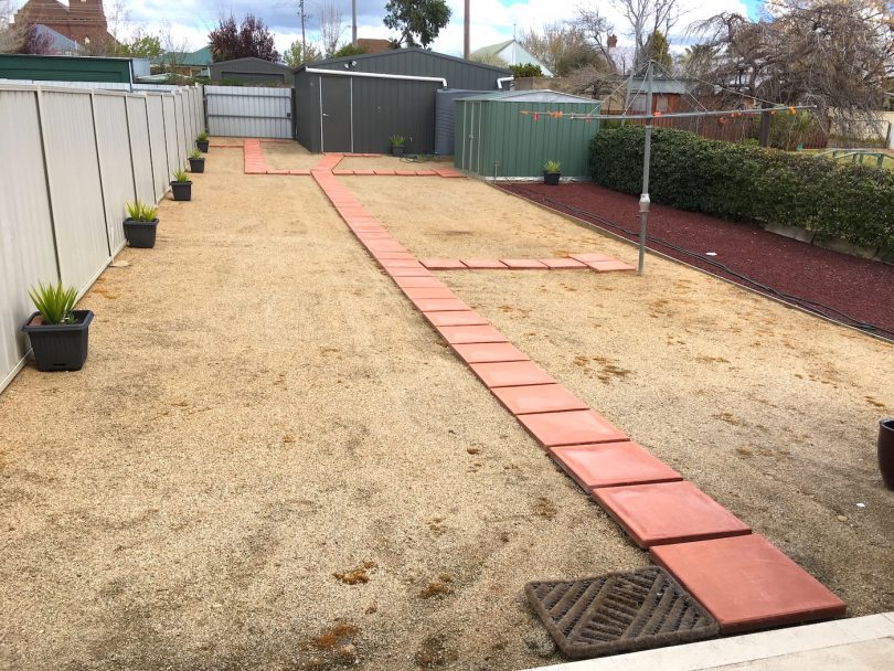 Large, low-maintenance yards with ample room for veggie gardens. Photo: Supplied.
