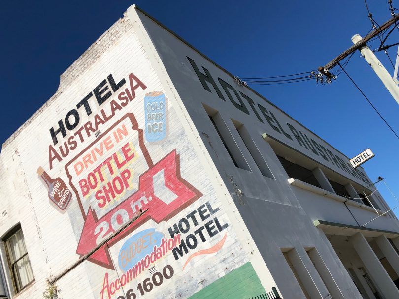 Eden's Hotel Australiasia will soon have a new owner. Photo: Ian Campbell.