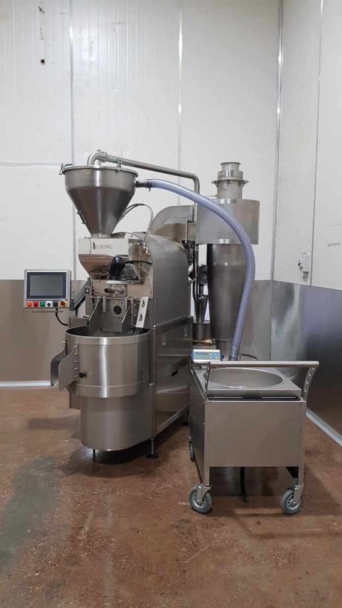 Wild Rye's Loring coffee roaster is made in Santa Rosa, California. Photo: Elka Wood. 
