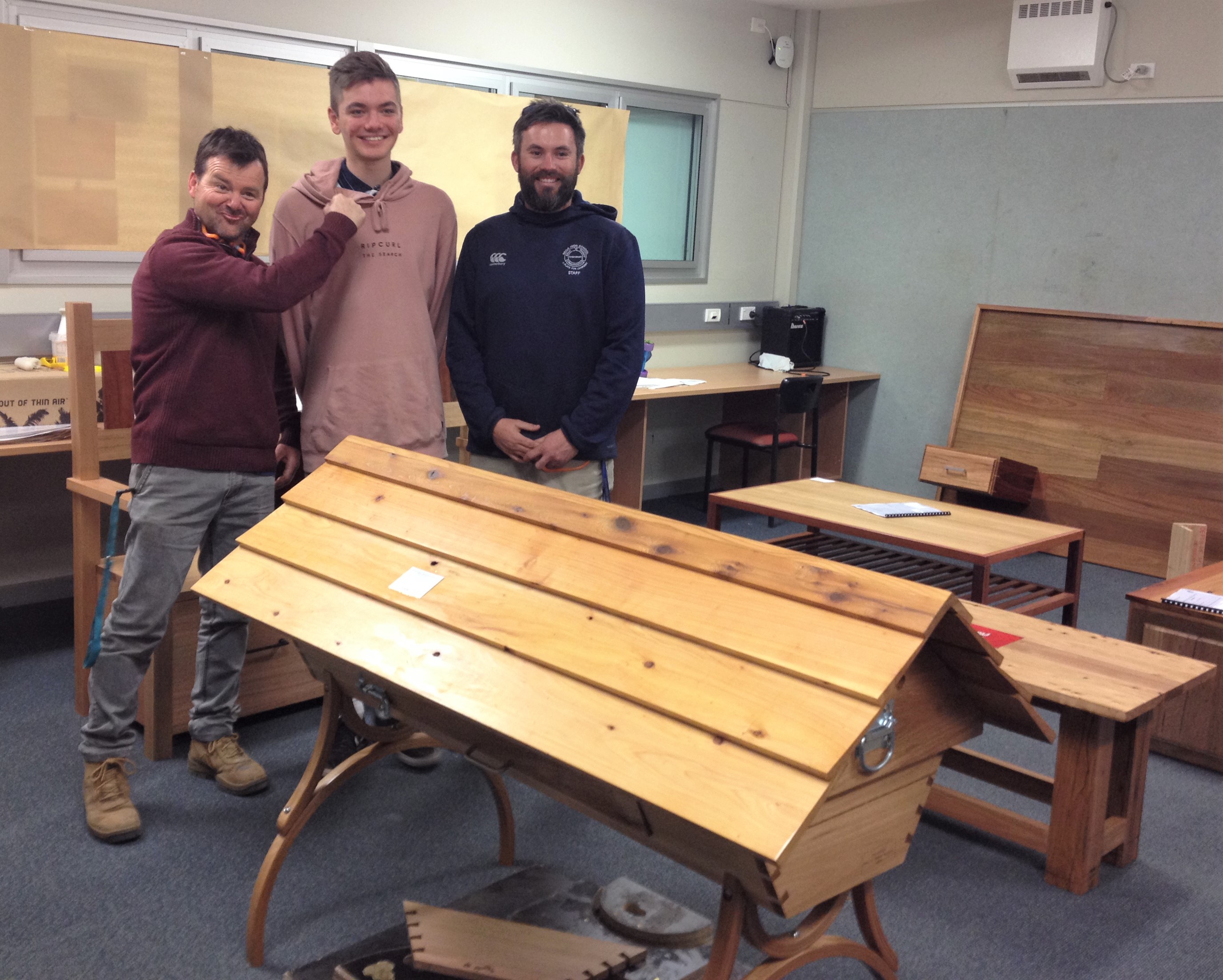 Woodwork projects go with the grain across the HSC curriculum